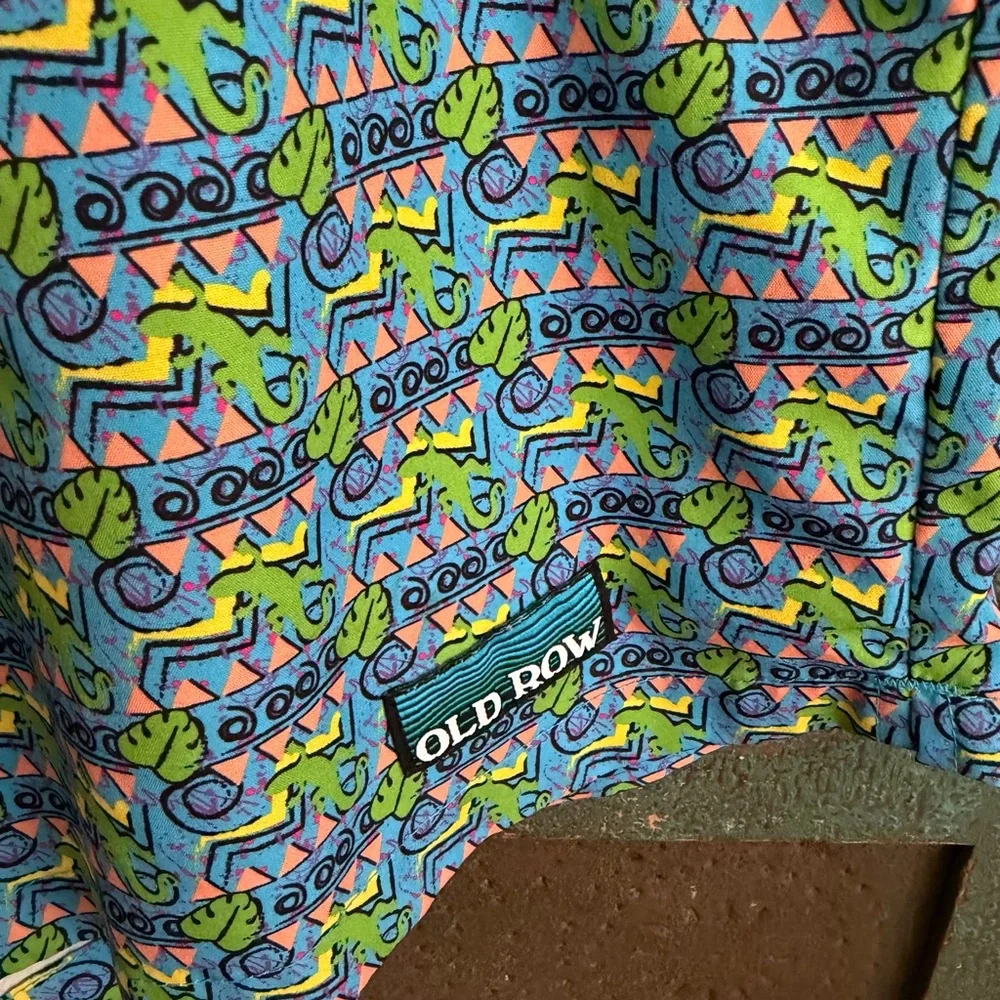 Old Row 90S Retro Swim Trunks